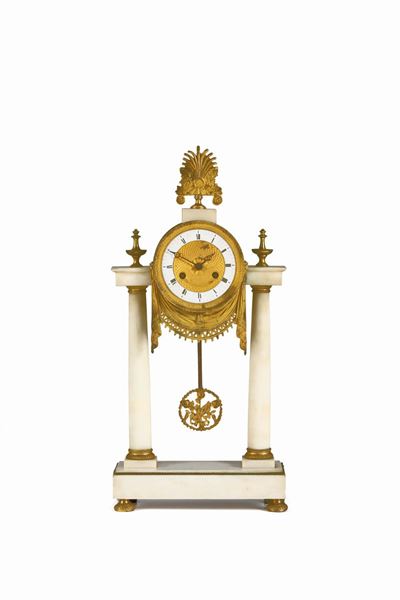 Pendola a Portico, Francia, XIX Secolo