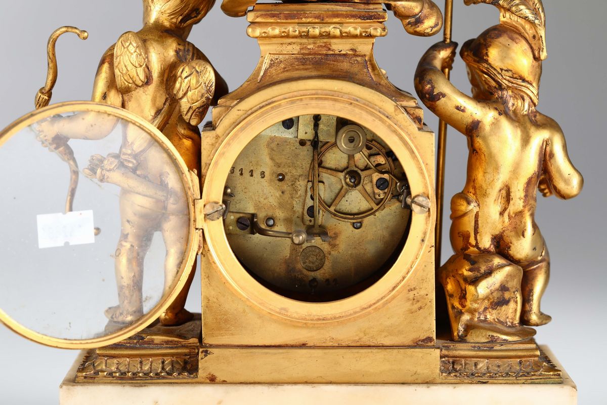 Piccola Pendola da un Modello Luigi XVI, Francia Napoleone III