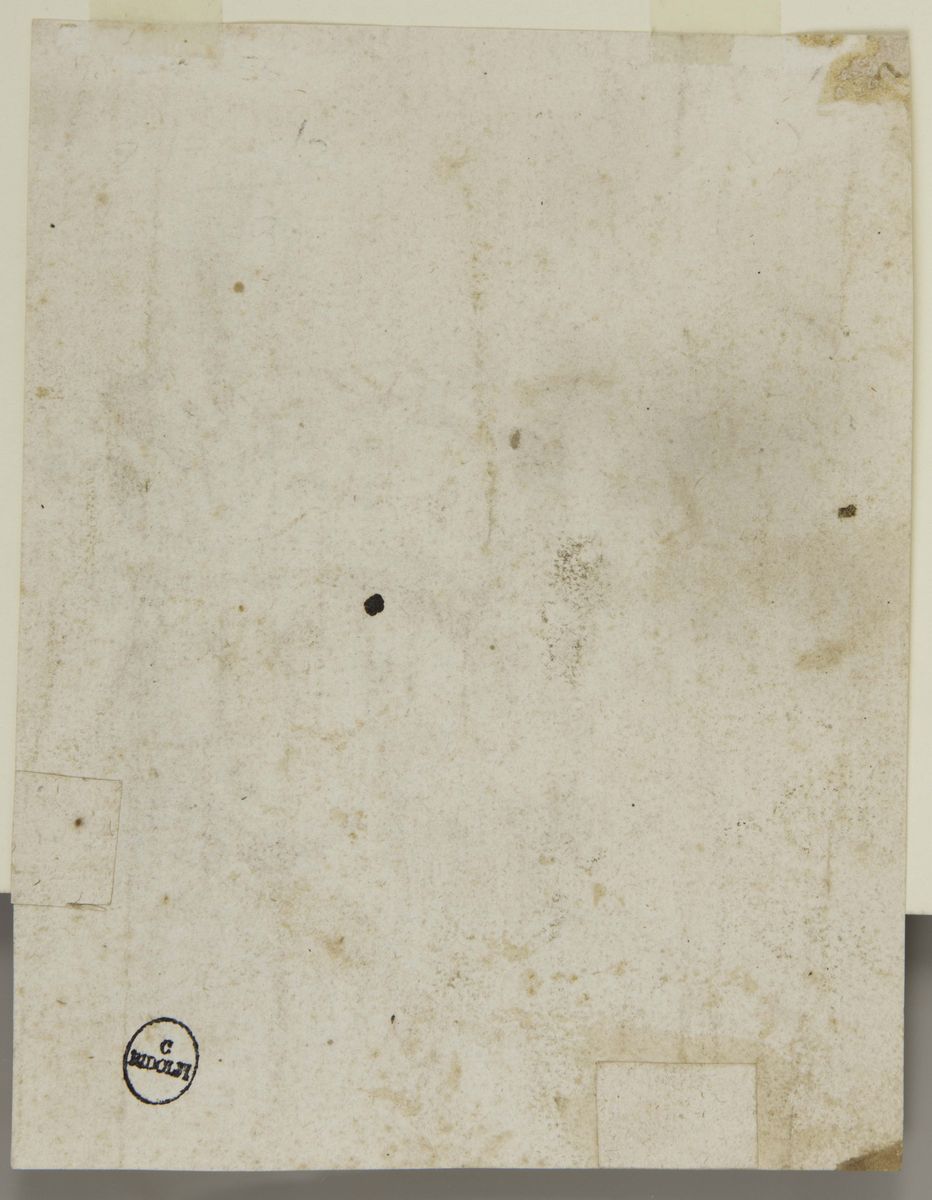 Baccio del Bianco (1604-1656)figura con Grande Copricapo