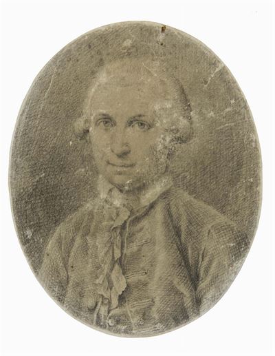 Jacopo Alessandro Calvi Detto il Sordino (1740-1815) Attribuito Aprobabile Autoritratto