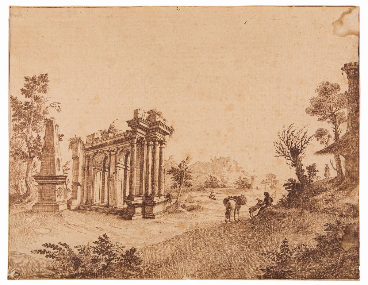 Lotto di Due Disegni