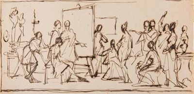 Vincenzo Camuccini (1771-1844)studio del Pittore