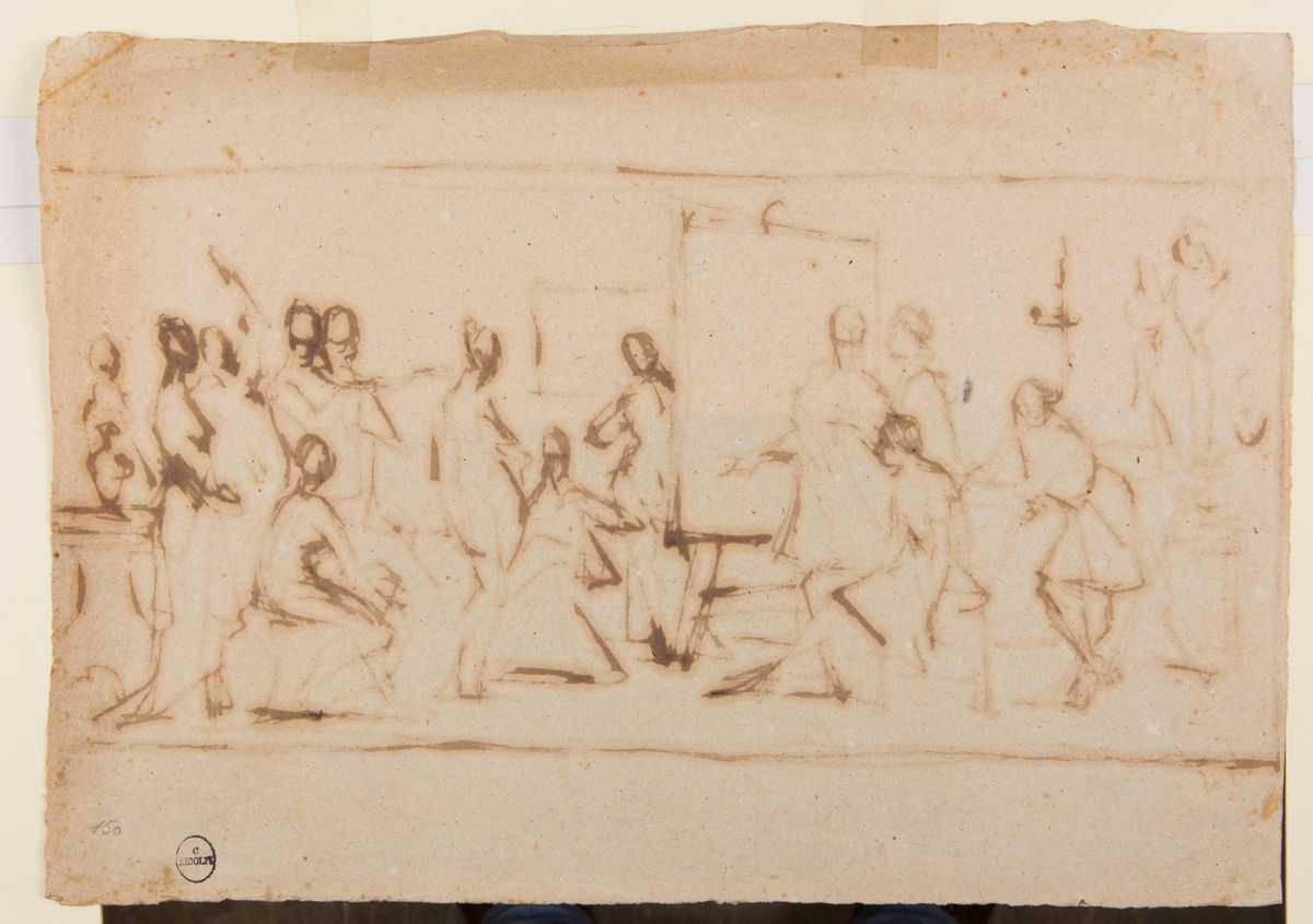 Vincenzo Camuccini (1771-1844)studio del Pittore