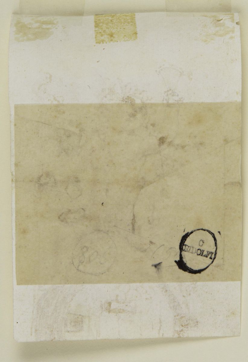 Scuola Italiana del XVII Secolo - Scuola Romana del XVII Secololotto di Due Disegni