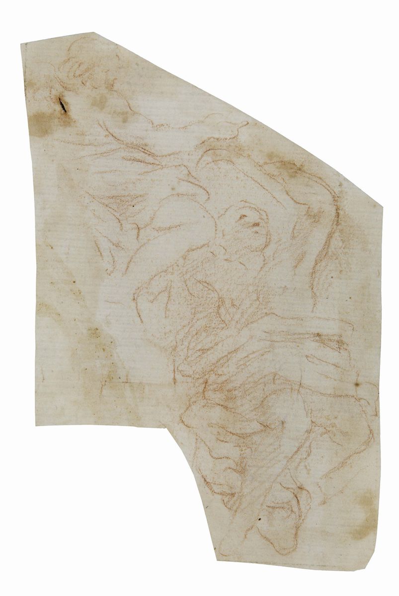 Scuola Italiana del XVII Secolo - Scuola Romana del XVII Secololotto di Due Disegni