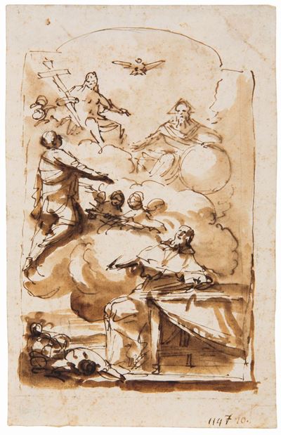 Pier Antonio Rotari (1707-1762)studio per Pala D'altare