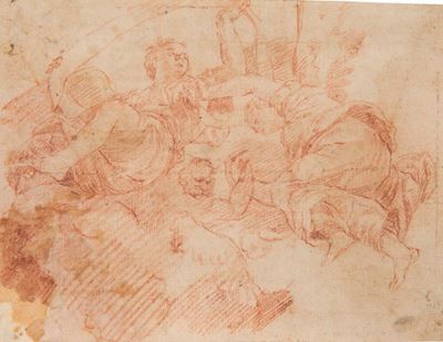 Scuola Romana del XVII Secolofigure Mitologiche