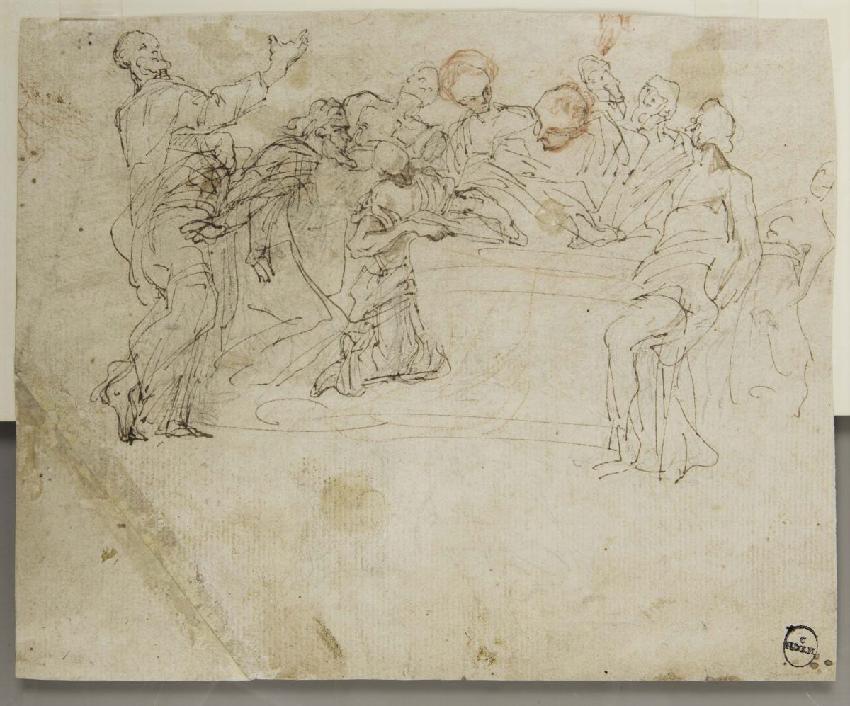 Studio Napoletana del XVIII Secolostudio per Affresco