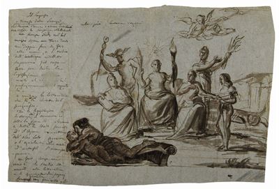 Scuola Neoclassicafigure Allegoriche