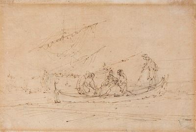 Giuseppe Bernardino Bison (1762 -1844)lotto di Due Disegni