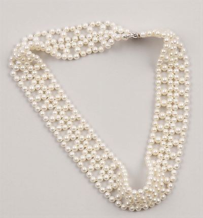 Collier De Chien con Perle