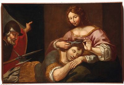 Scuola del XVII Secolosansone e Dalila