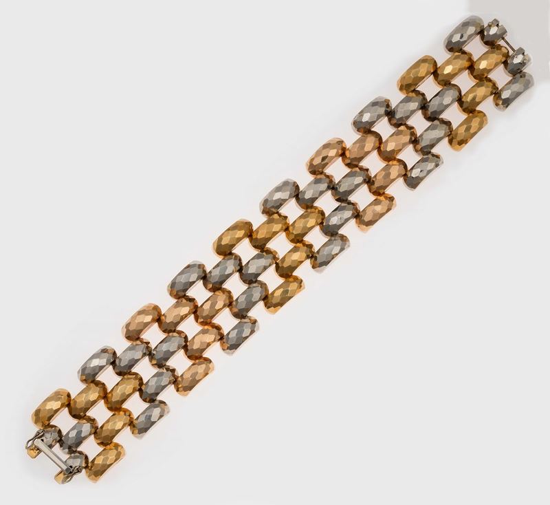 Bracciale tank  - Asta Fine Jewels - II - Cambi Casa d'Aste