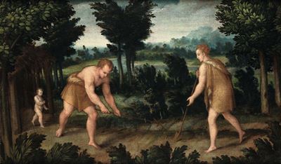 Paolo Fiammingo (1540-1596)adamo ed Eva