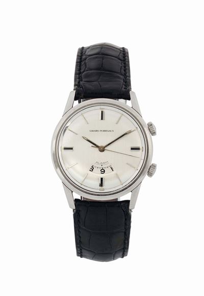 Girard Perregaux, Alarm, Orologio da Polso, in Acciaio, con Funzione di Sveglia e Fibbia Original...