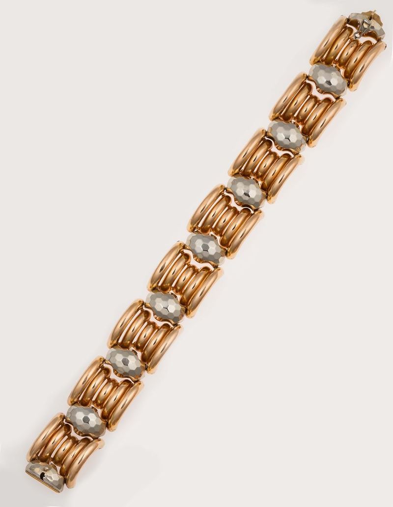 Two gold bracelet  - Auction Fine Jewels - II - Cambi Casa d'Aste
