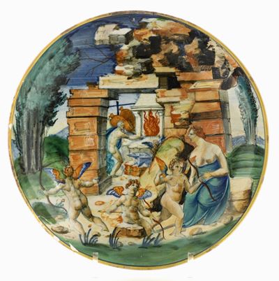 Coppa Area Metaurense, Bottega della Metà del XVI Secolo