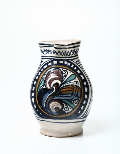 Boccale in Maiolica, Faenza XVI Secolo