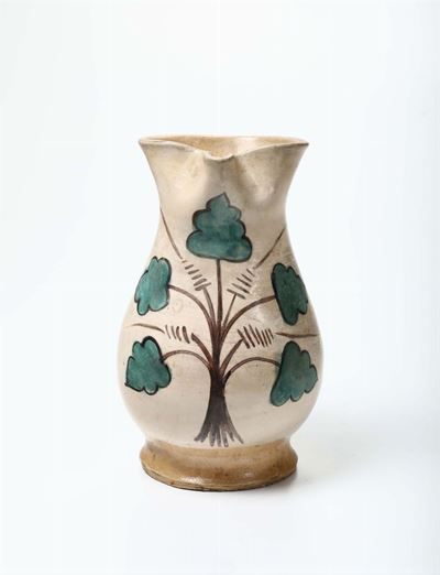 Boccale in Ceramica, Faenza XV Secolo