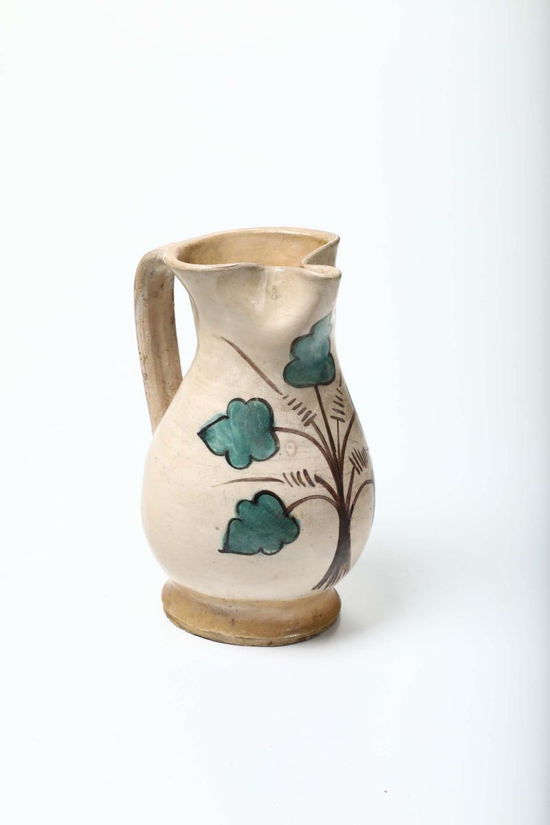 Boccale in Ceramica, Faenza XV Secolo