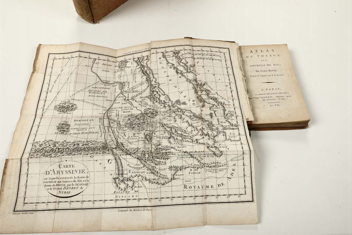 Cinque Cartetratte da Atlante D'italia Dedicato Alli Augusti Viaggiatori..., Venezia, Formaleoni,...