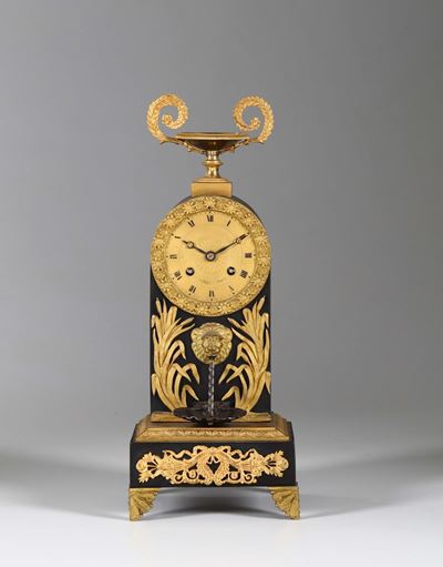 Pendola Francese in Bronzo, Periodo 1830.
