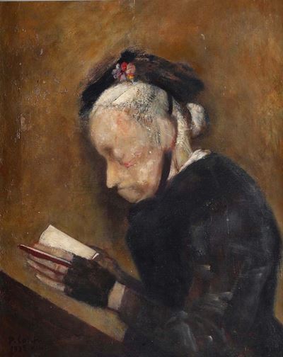 Primo Conti (1900-1988)la Beghina, 1935