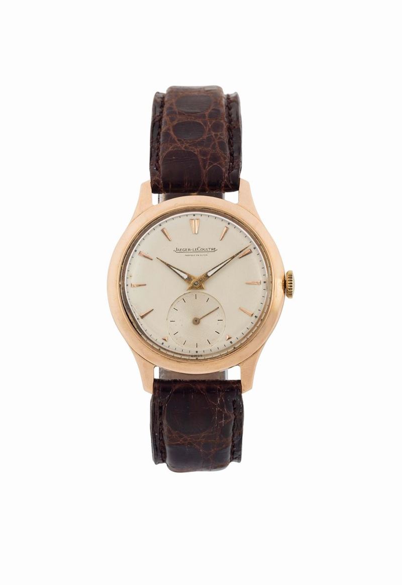 JAEGER LeCOULTRE, case no.144426, 18K yellow gold wristwatch. Made circa 1960  - Auction Watches and Pocket Watches - Cambi Casa d'Aste