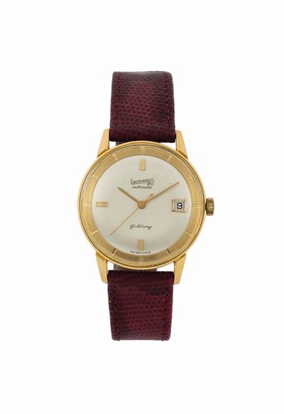Eberhard, Automatic Goldring, Orologio da Polso, in Oro Giallo 18k con Datario. Realizzato nel 19...