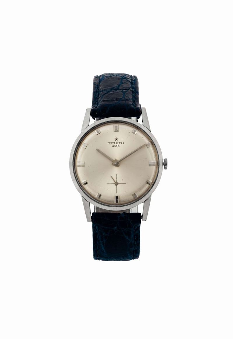 ZENITH, Stellina, 1200, stainless steel wristwatch. Made circa 1960  - Auction Watches and Pocket Watches - Cambi Casa d'Aste