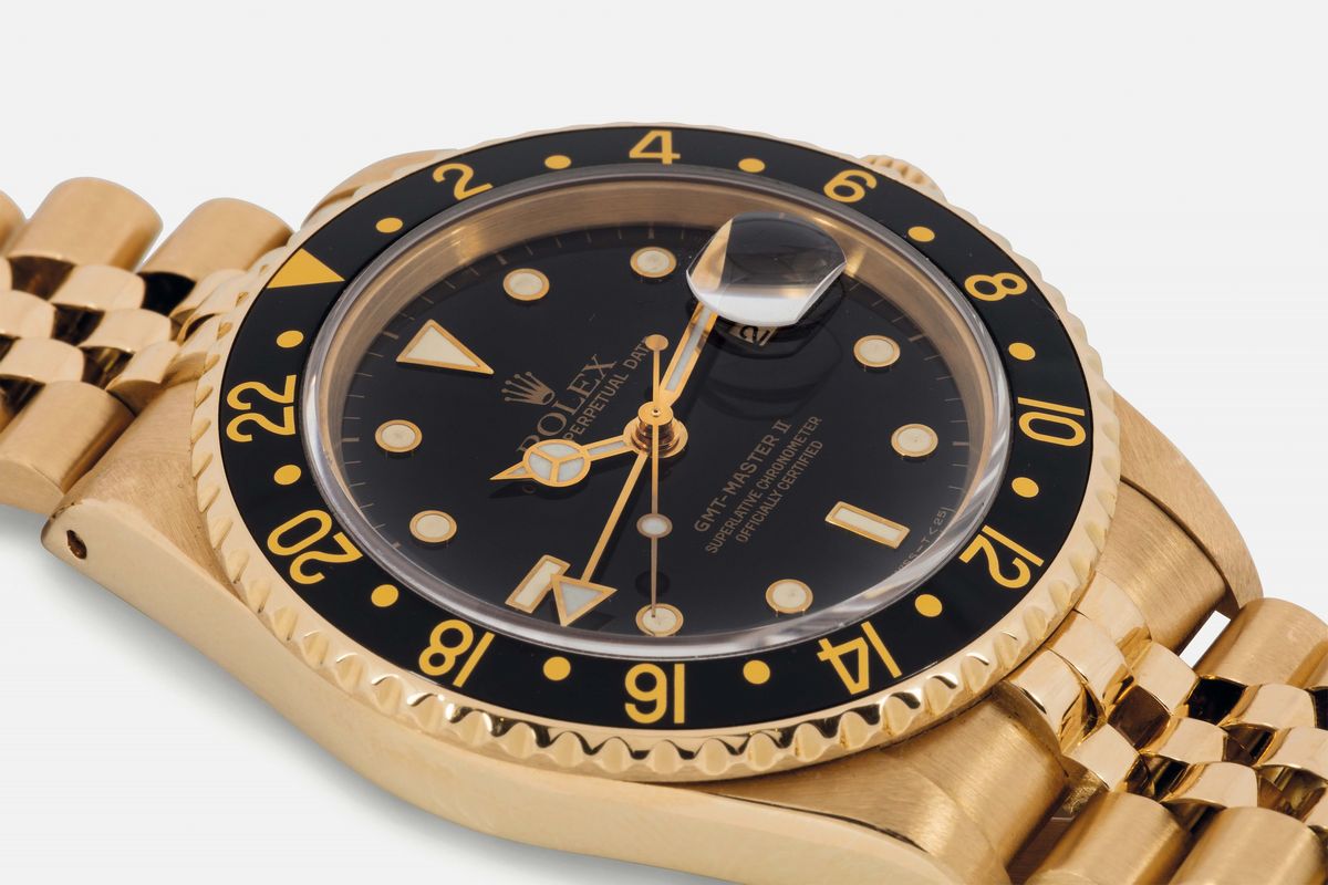 Rolex, Oyster Perpetual Date, Gmt-master II, Superlative Chronometer, Officially Certified, Ref. ...