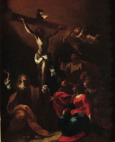 Valerio Castello (genova 1624-1659)crocifissione