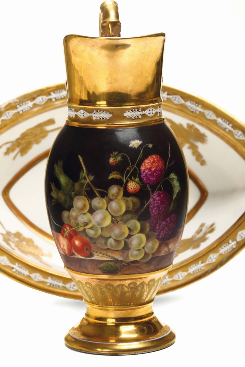 Brocca con Bacile Parigi, 1825 - 1830