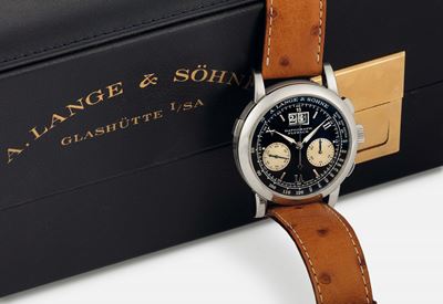 A.lange&sohne,glashütte I. Sa., Datograph, Flyback Chronograph, Ref. 403.035f, Raro Orologio da P...