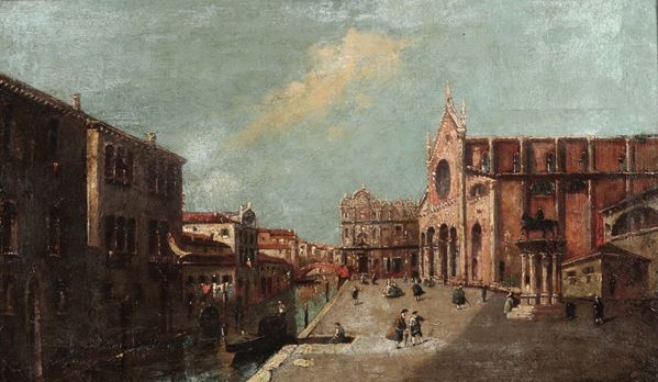 Scuola del XVIII secolo Vedute di Venezia
