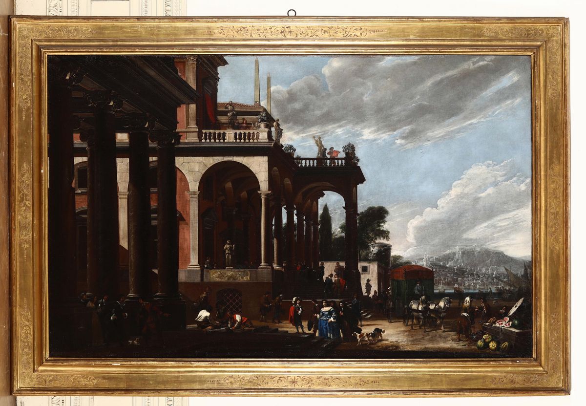 Viviano Codazzi (valsassina 1604- Roma 1670)arrivo a Palazzo