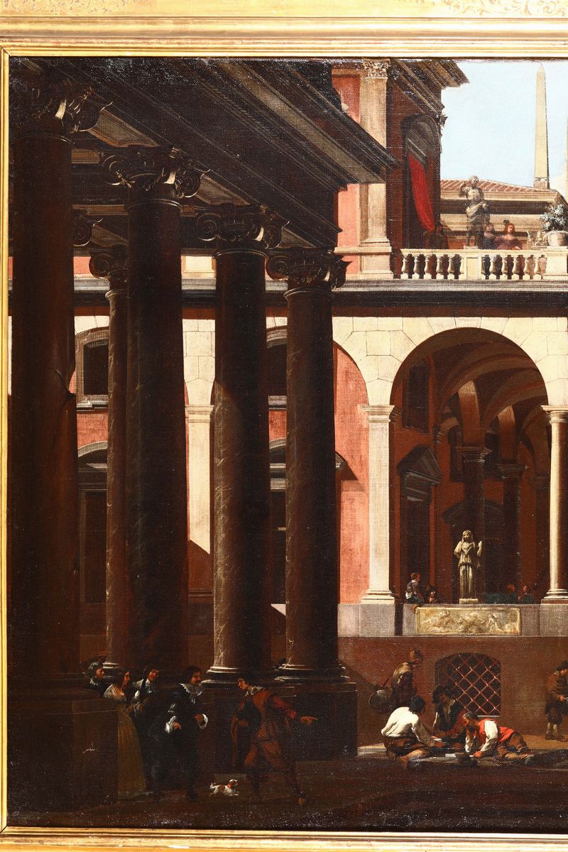 Viviano Codazzi (valsassina 1604- Roma 1670)arrivo a Palazzo