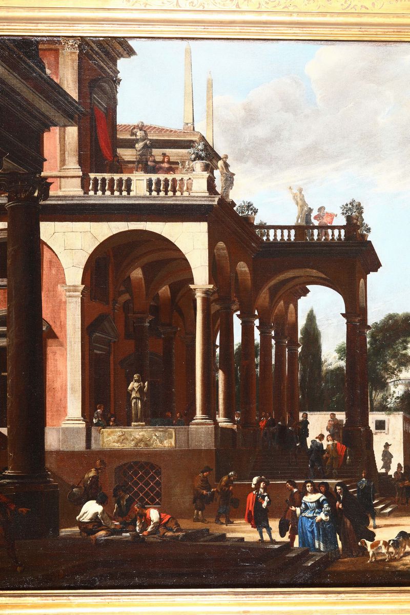 Viviano Codazzi (valsassina 1604- Roma 1670)arrivo a Palazzo