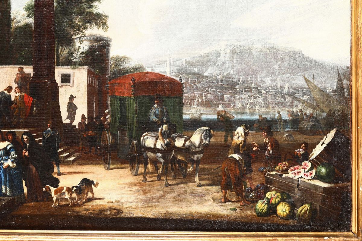Viviano Codazzi (valsassina 1604- Roma 1670)arrivo a Palazzo