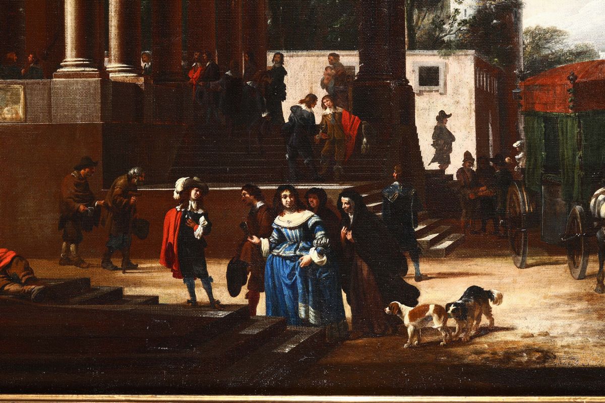 Viviano Codazzi (valsassina 1604- Roma 1670)arrivo a Palazzo
