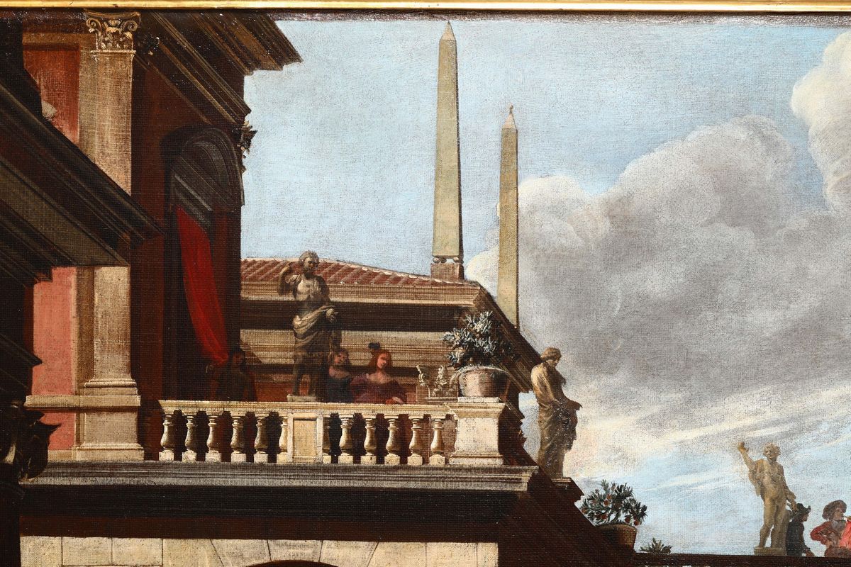 Viviano Codazzi (valsassina 1604- Roma 1670)arrivo a Palazzo