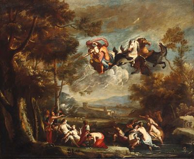 Scuola Bolognese del XVII Secoloratto di Proserpina