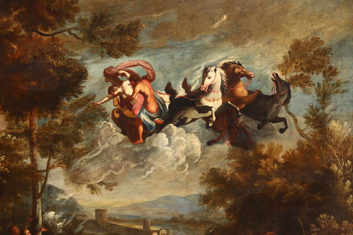 Scuola Bolognese del XVII Secoloratto di Proserpina