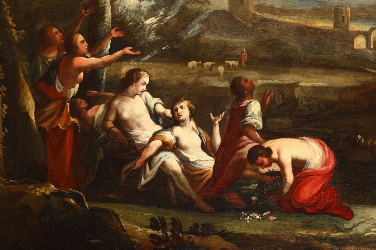 Scuola Bolognese del XVII Secoloratto di Proserpina