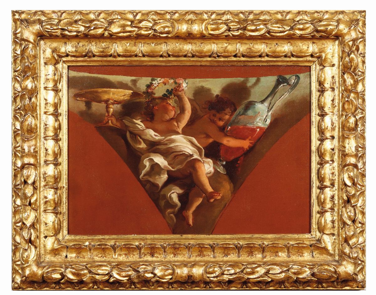 Gaetano Gandolfi (bologna 1734 - 1802)putti che Giocano