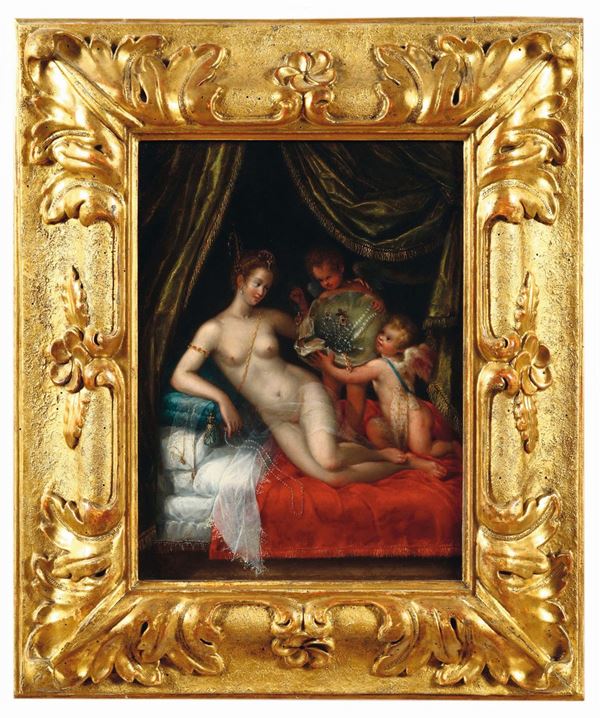 The toilette of Venus. Lavinia Fontana (Bologna 1552 - Roma 1614) La toelette di Venere
