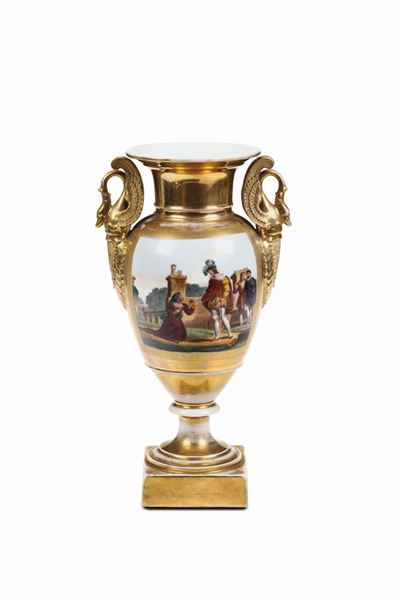 Vaso Parigi 1830 Circa Decorazione Probabilmente Napoli 1830 - 1840 Circa