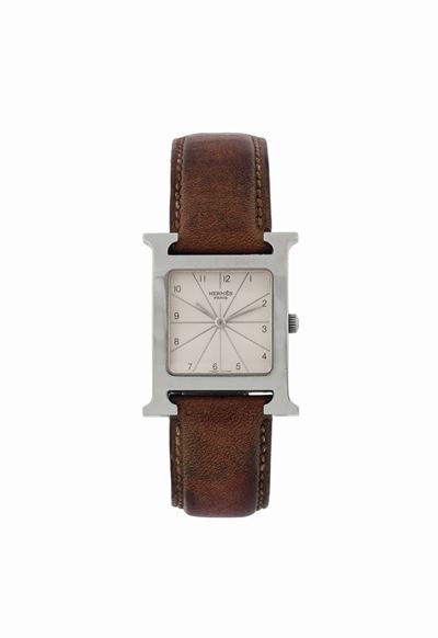 Hermes, Orologio da Polso, da Signora, in Acciaio, al Quarzo. Prodotto nel 1969