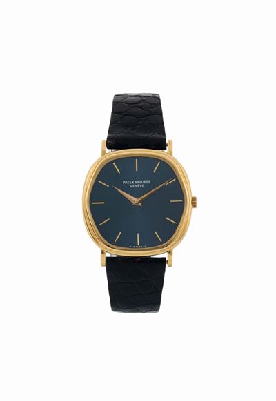 Patek Philippe, Ref. 3861, Orologio da Polso, di Forma Esagonale, Automatico, in Oro Giallo 18k c...
