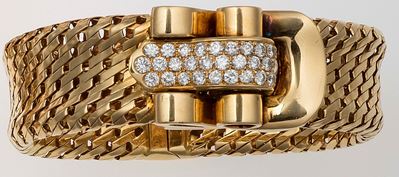 Bracciale Rigido con Diamanti